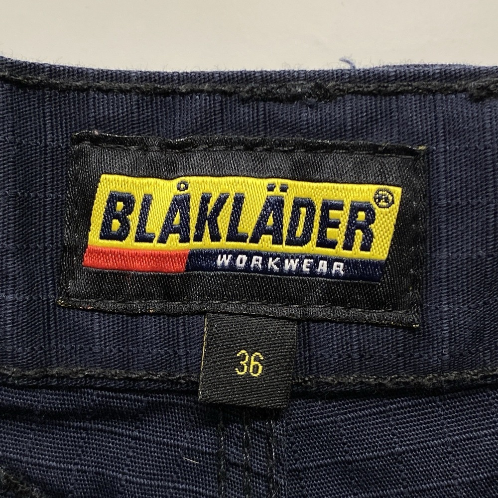 Blaklader Workwear Ripstop Navy Blue Work Shorts Men's 36 Pockets Hammer Loop - Picture 5 of 8